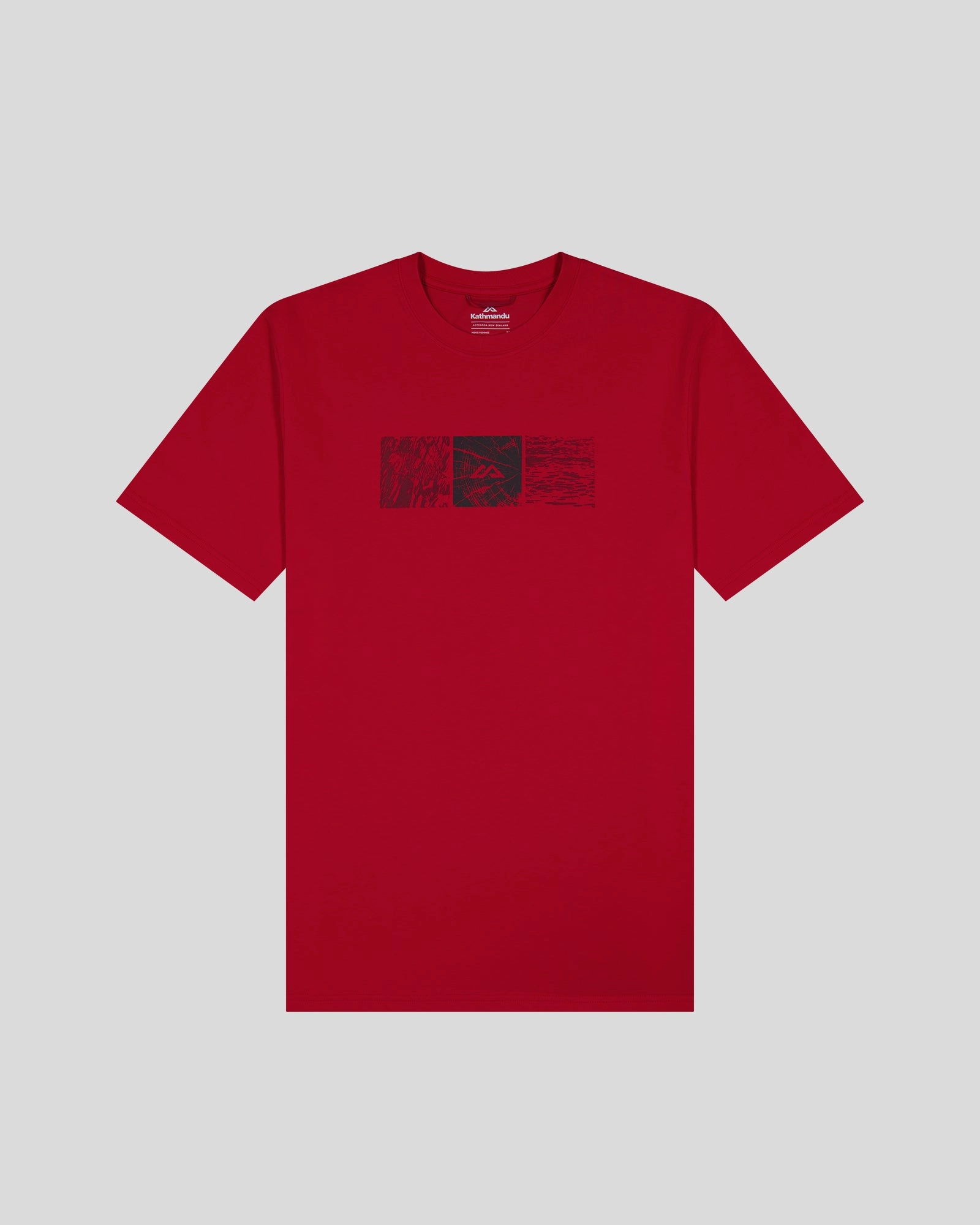 Men's Photo Scape Organic Cotton T-Shirt - Spicy Chilli Pepper Weekend Comfort Sun Protection