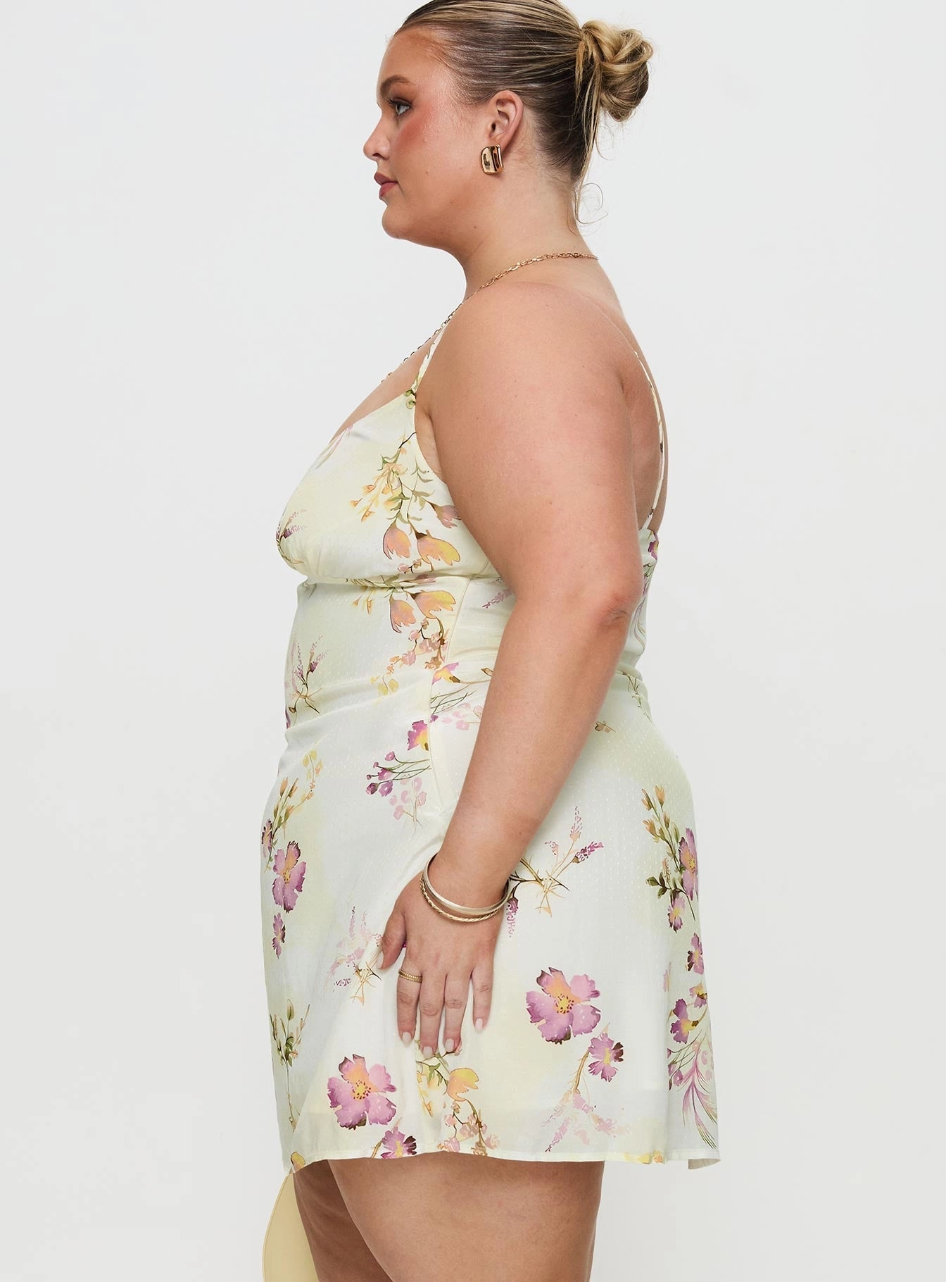 Magic Day Winter Proof Jaye Mini Dress Floral Curve