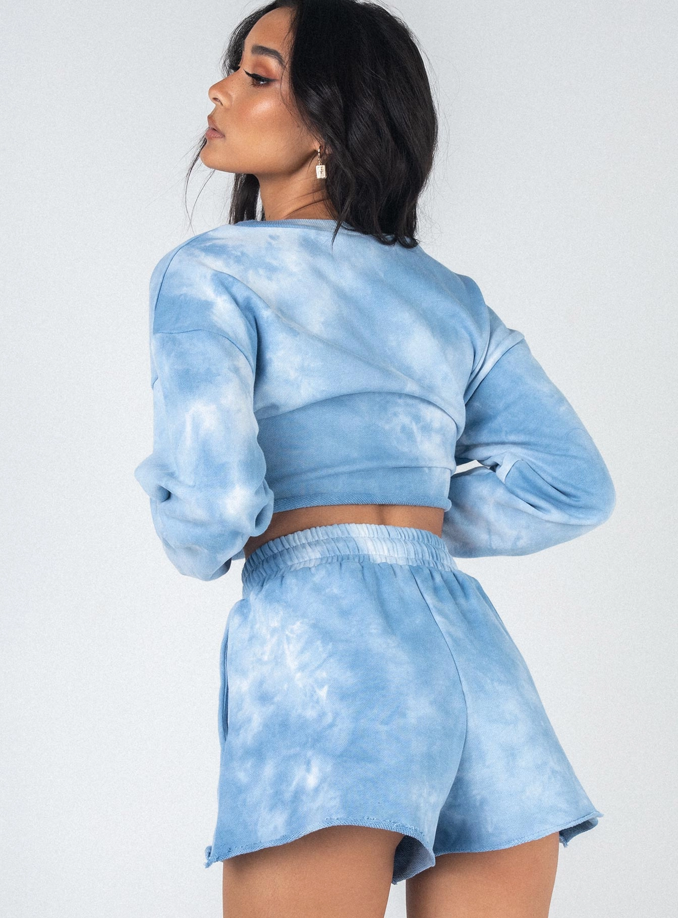 silk blend Denim shorts Bianca Short