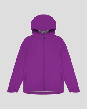 Trendy Feel Regular Fit Cut Women's Trailhead Stretch 2.5-layer Rain Jacket - Vivid Purple