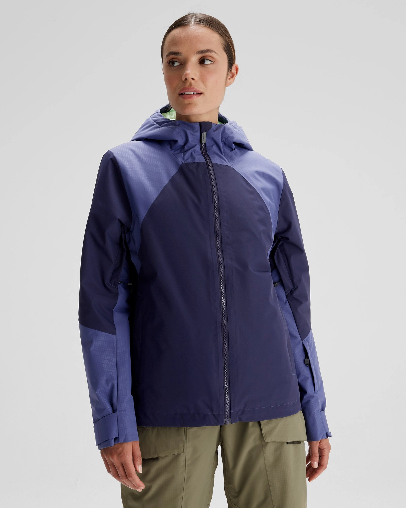 Women's PWDR-Days 2L Insulated Snow Jacket - Dark Horizon/Horizon Line Four Way Stretch Material Easy Fit