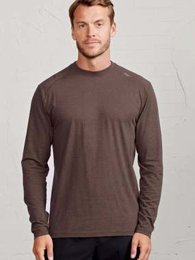 Carrollton Long Sleeve Fitness T-Shirt Anti Static Weave Technology Double Stitched Seams