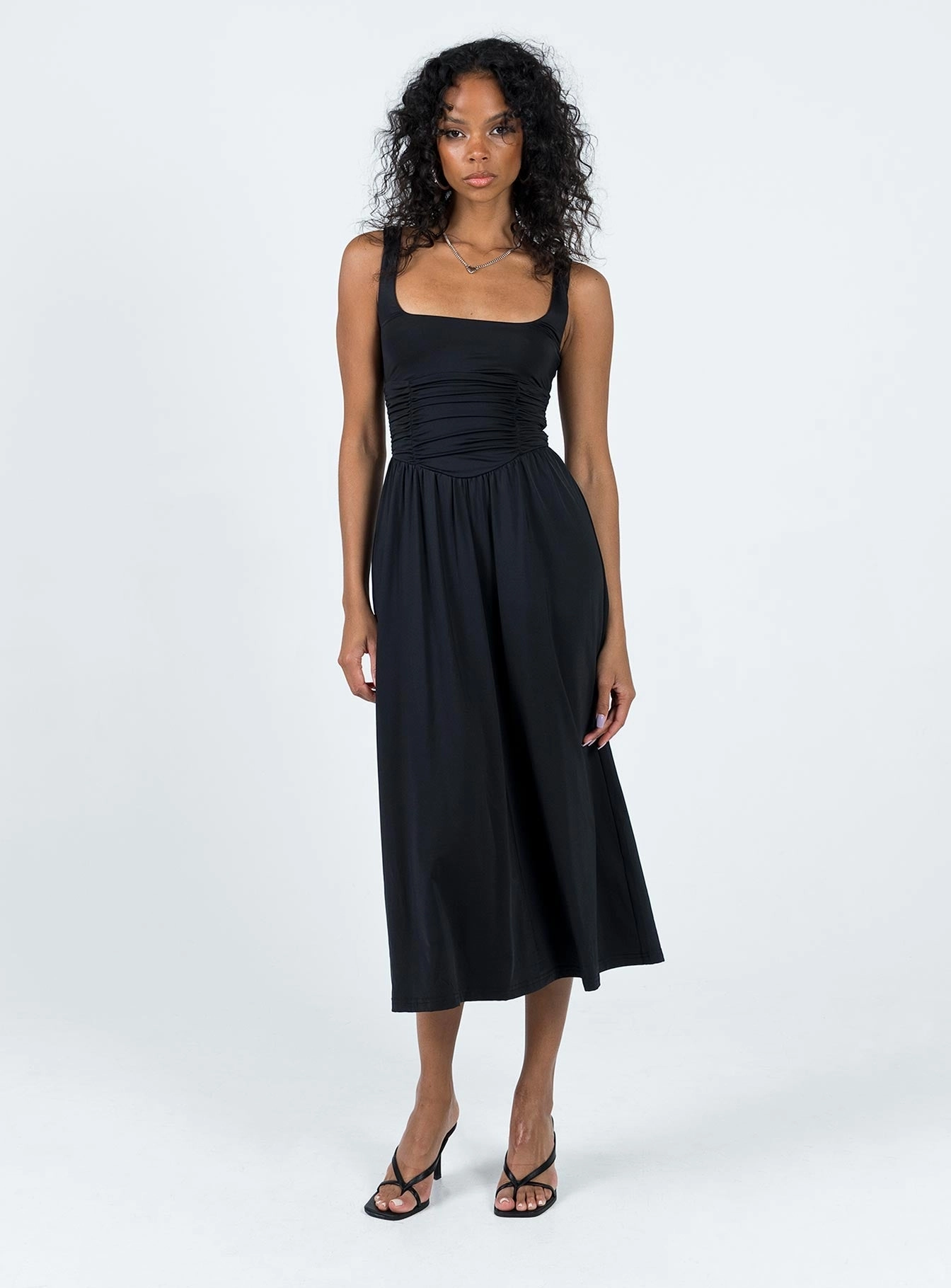Braddon Midi Dress Black Style Moment