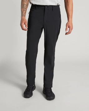 Laser Cut Edges Street Active Men's Aysen Pants - Black