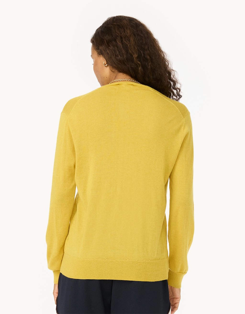 Unsubscribed Whisper-Weight Cashmere V-Neck Sweater Warm and Cozy