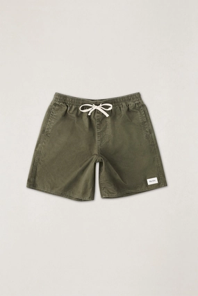 Printed design High Rise Waist Breeze Jam Washed Out Olive