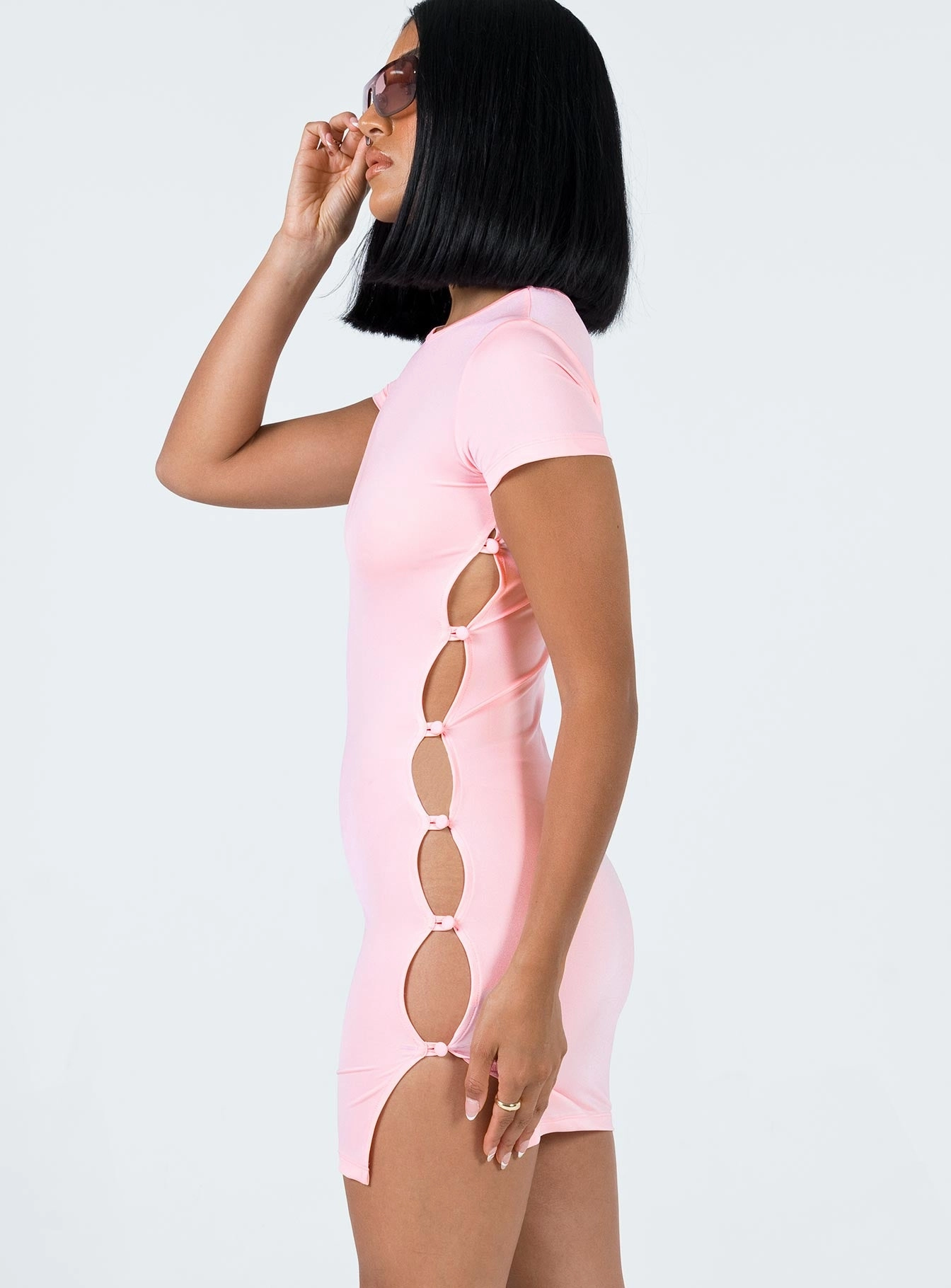 Brentwood Mini Dress Pink Work Vibe