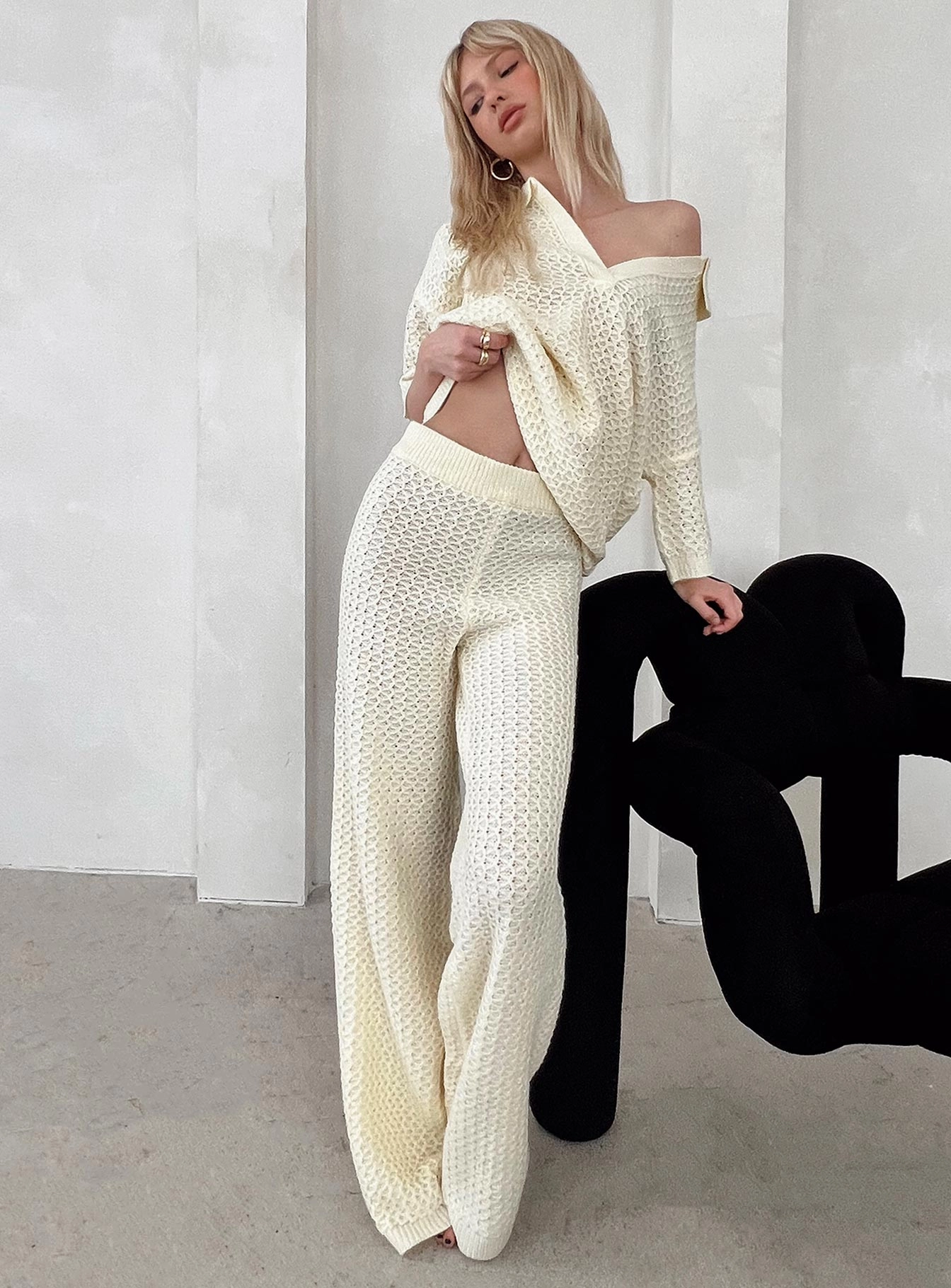 Brunswick Set Cream Soft Wear