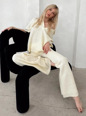 Flexibility Fit Brunswick Set Cream