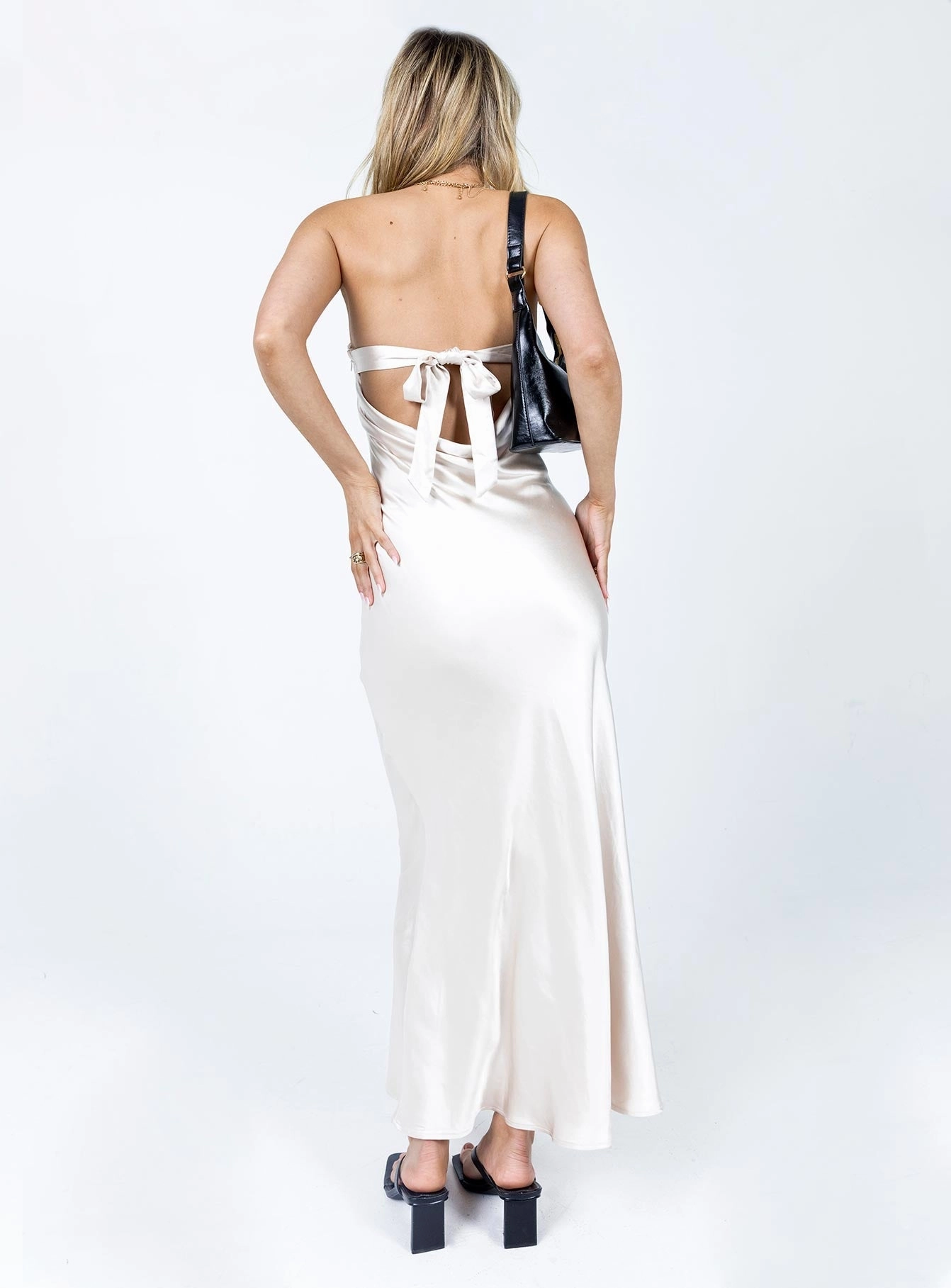 Urban appeal Comfortable fit dress for all body types Haley Maxi Dress Champagne