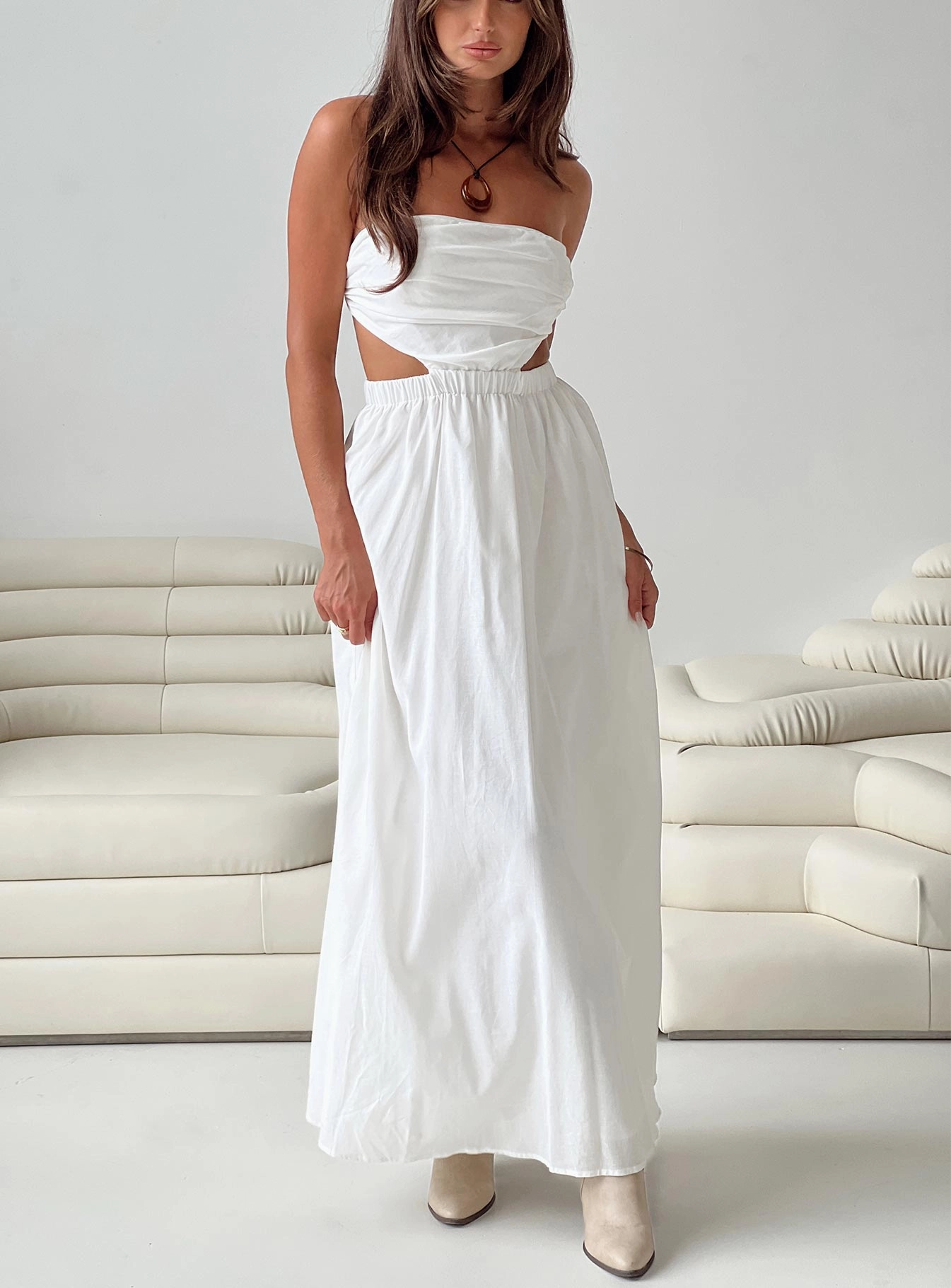Jessia Maxi Dress White Inclusive Fit