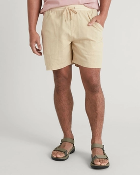 linen option Cardeto Men's Shorts - Drift