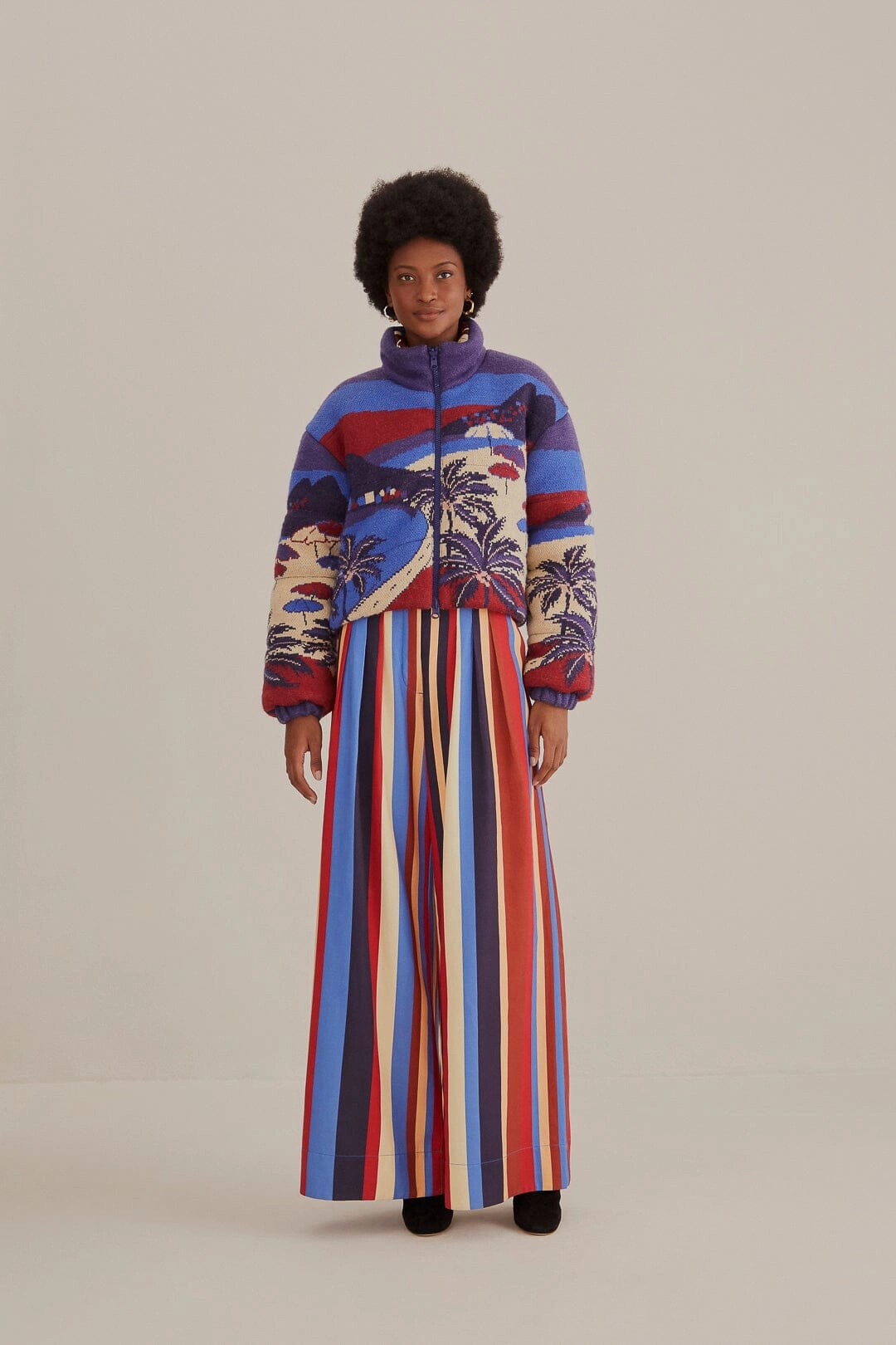 ReinforcedElbows Carioca Tricot Puffer Jacket