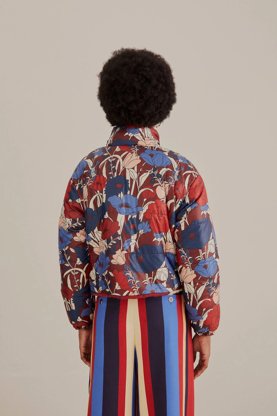 Weekend Ready Casual Fit Silhouette Carioca Tricot Puffer Jacket