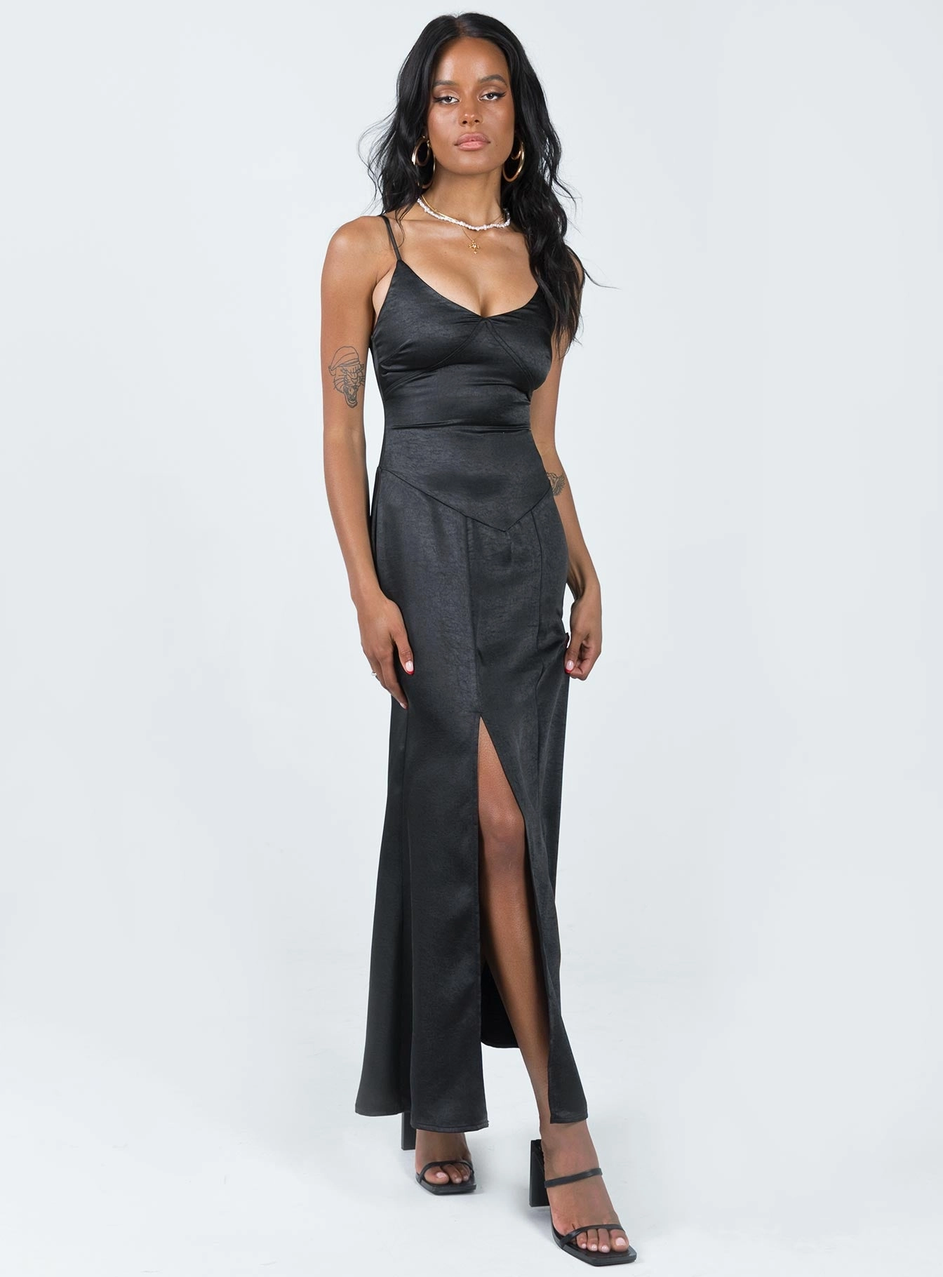 Happy Fit Carol Maxi Dress Black