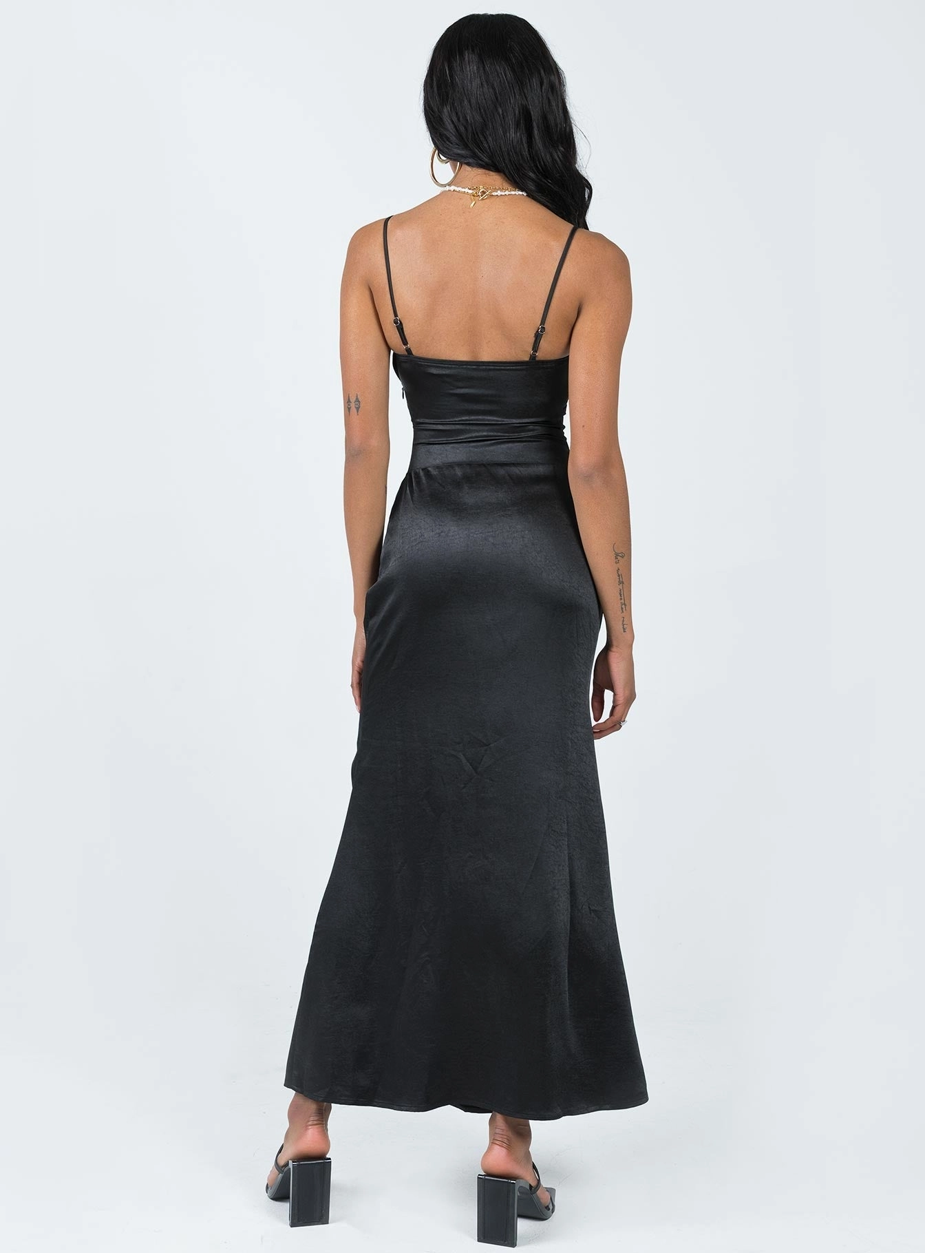 A-Line Carol Maxi Dress Black