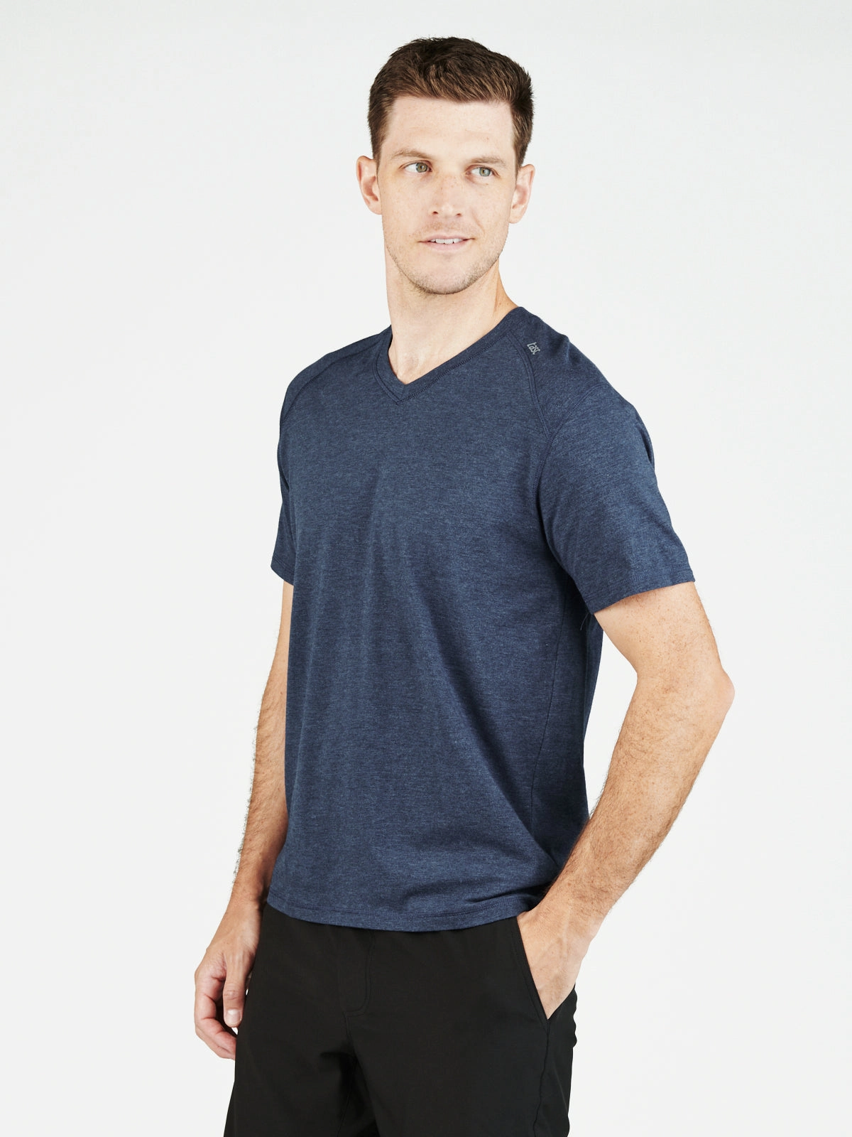 Carrollton Fitness V-Neck T-Shirt Non Shrink Material Street Smart