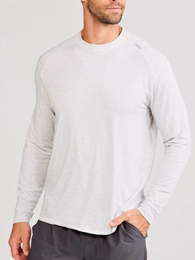 Textured Fabric Finish FoldableFeature Carrollton Long Sleeve Fitness T-Shirt