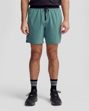 Men's Seeker 7 inch Shorts - Light Forest Clean Mood