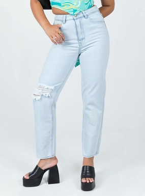 Daily Fashion Cedar Straight Leg Denim Jeans
