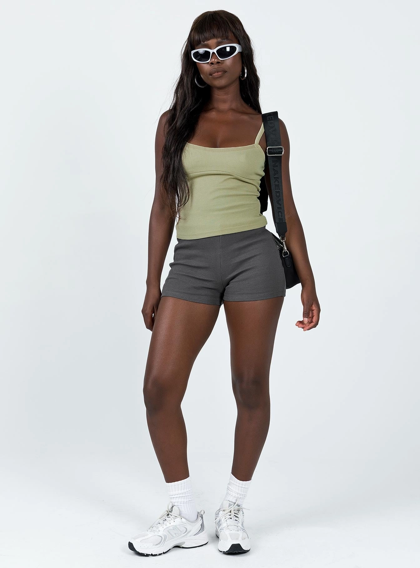 Punk style Bailey Bike Short Slate