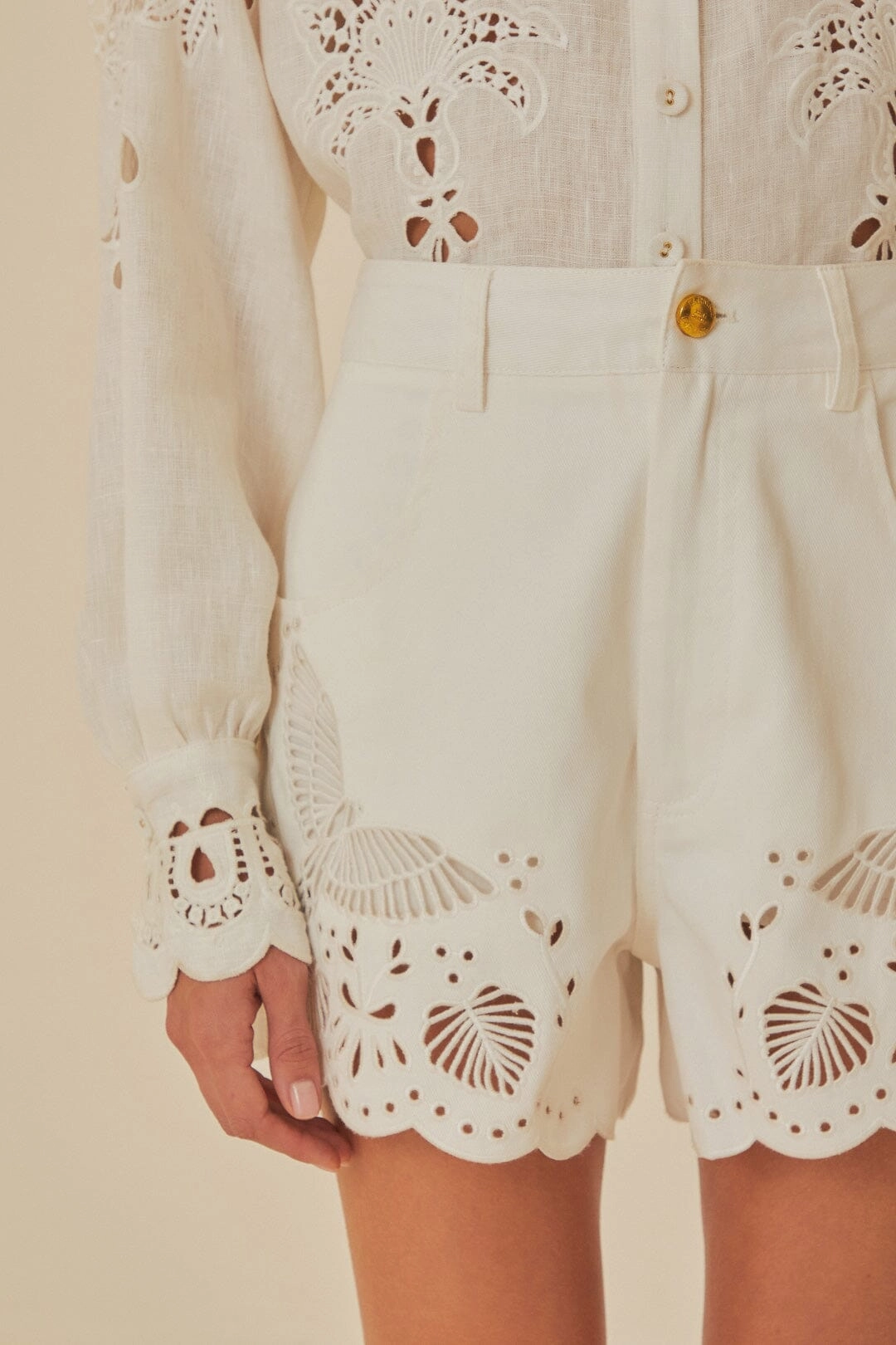 Richelieu Embroidered Shorts skateboarding gear