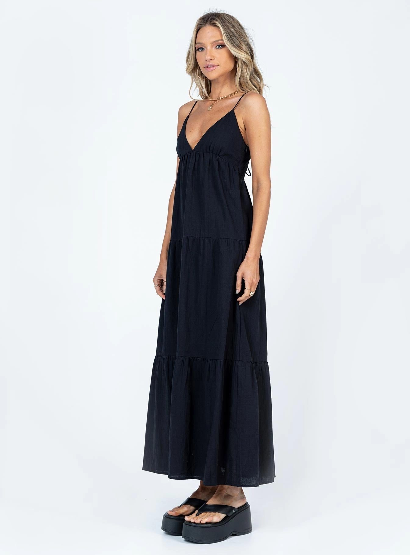 Chelsea Maxi Dress Black Stylish Mood