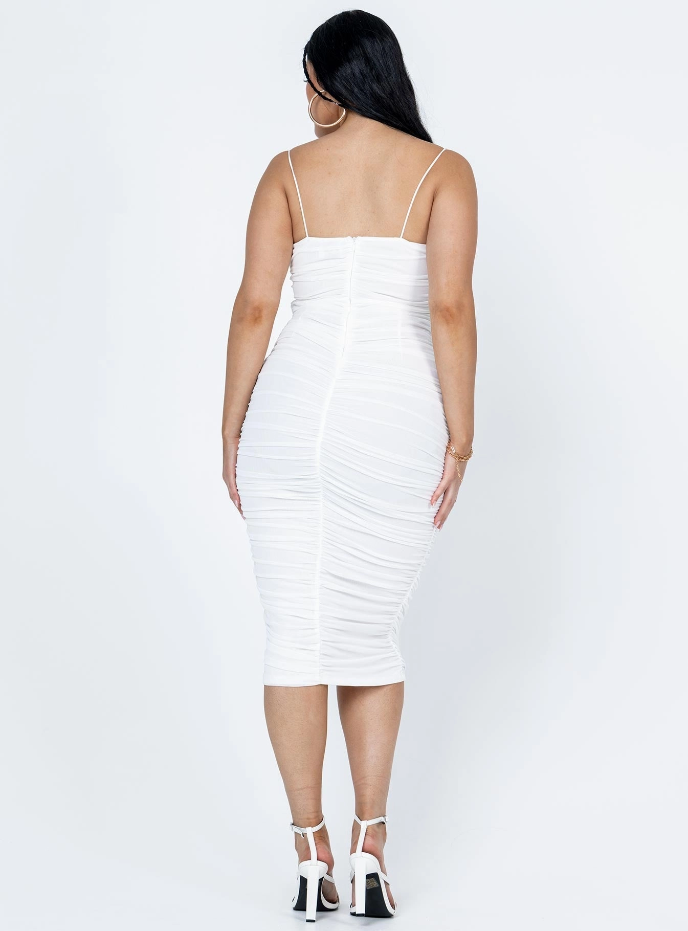 Chester Maxi Dress White Gentle Motion French Vibe