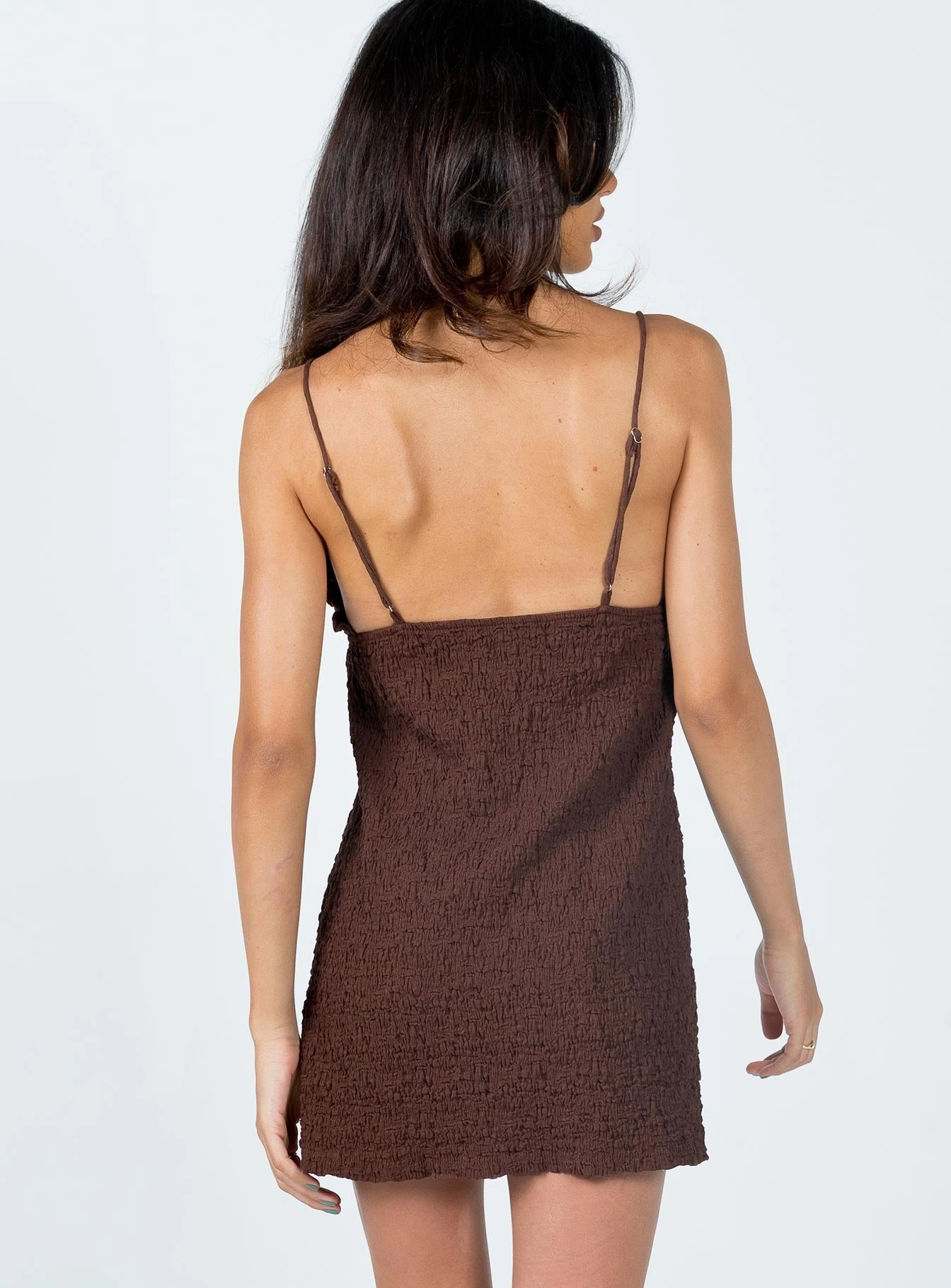 Kellan Mini Dress Brown Everyday Ready