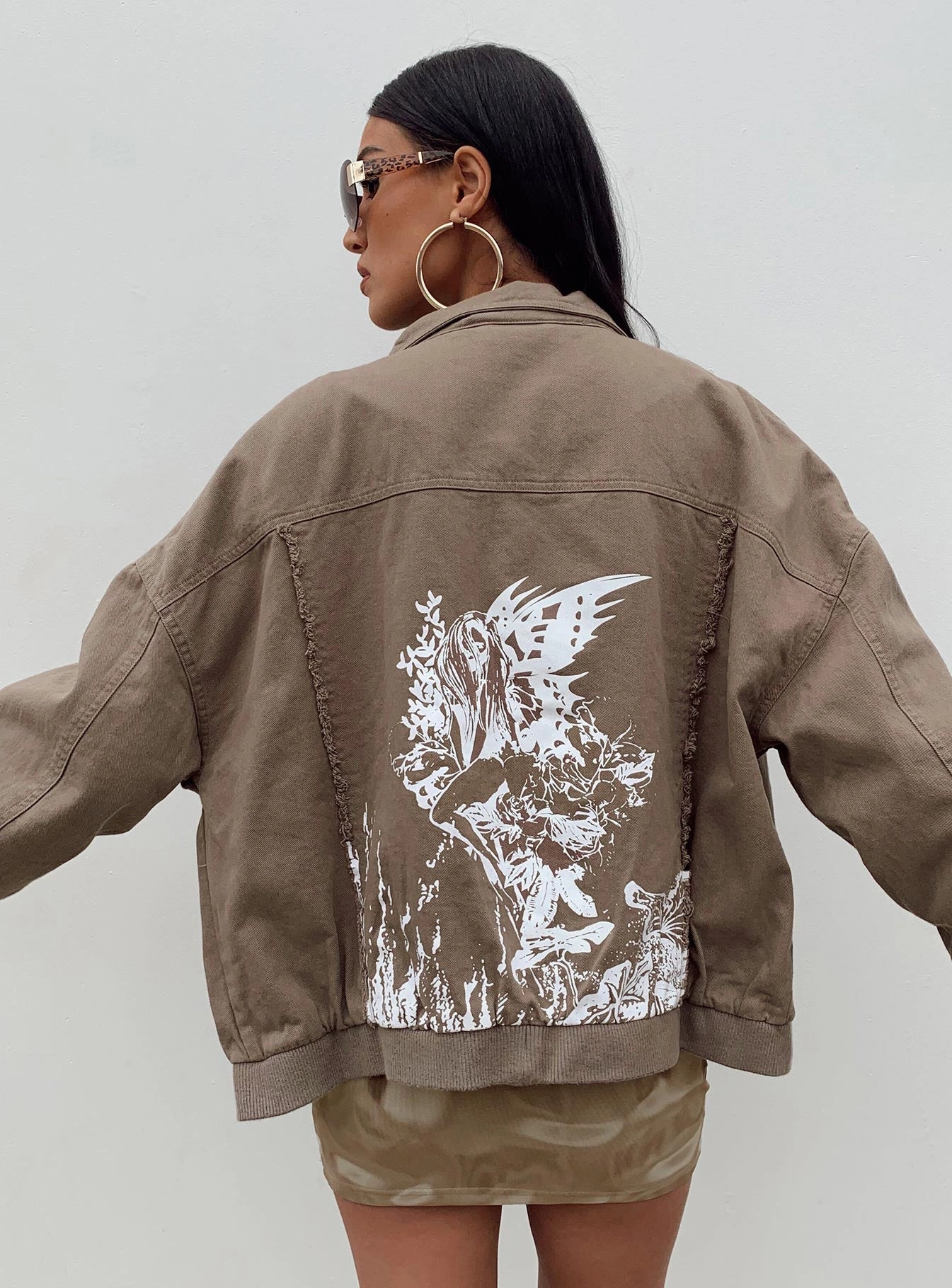 Friction Resistant AbrasionResistant Surface AAA Bomber Jacket Brown