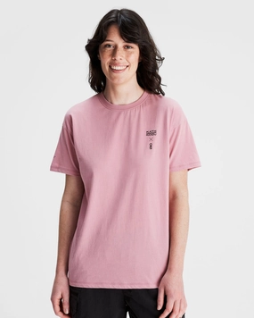 Women's O.Smither Lines Organic Cotton T-shirt - Orchid Perfect Style