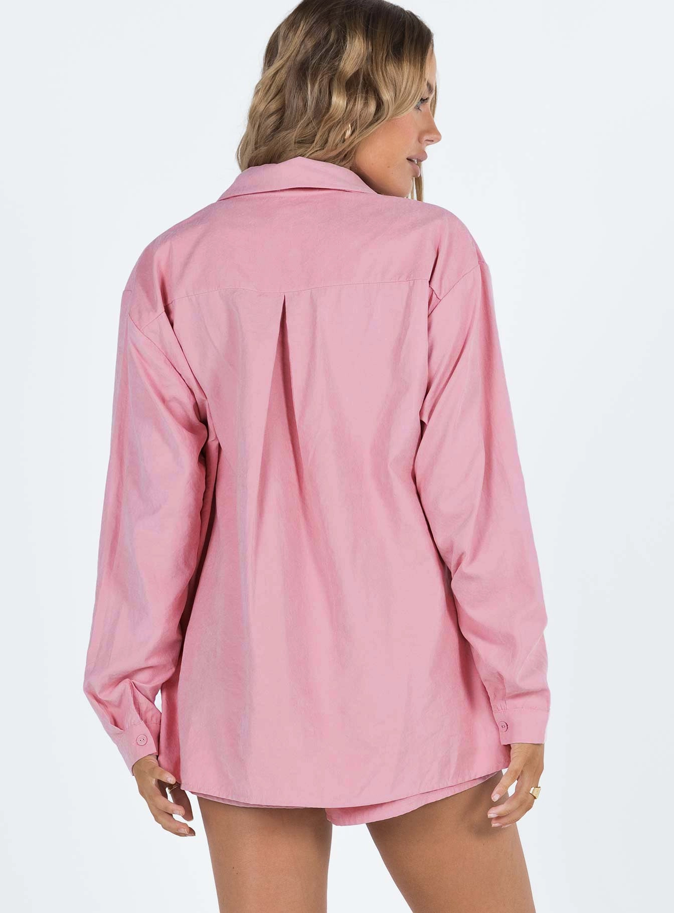 Chloe Set Gin Fizz Pink High Elasticity Blend Classic Vibe