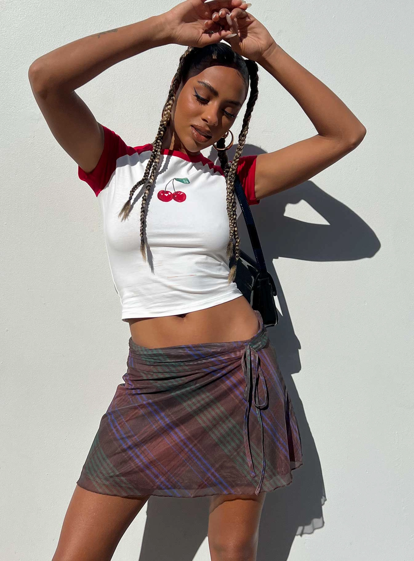 Prep In Your Step Mini Skirt Multi Seasonal special Weekend Style