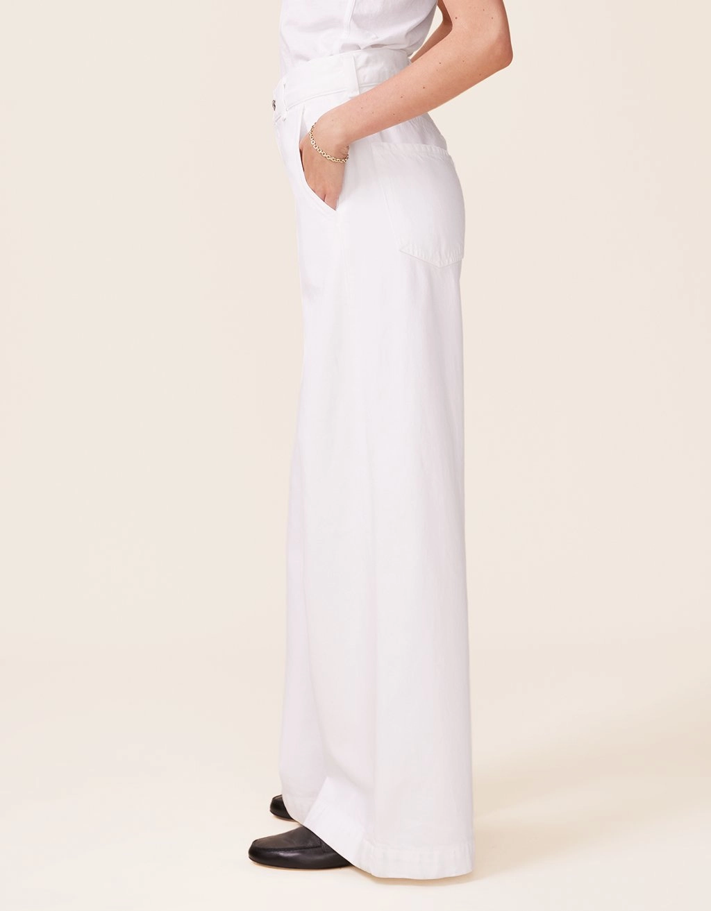 citizens of humanity beverly trouser Permanent Crease Retention