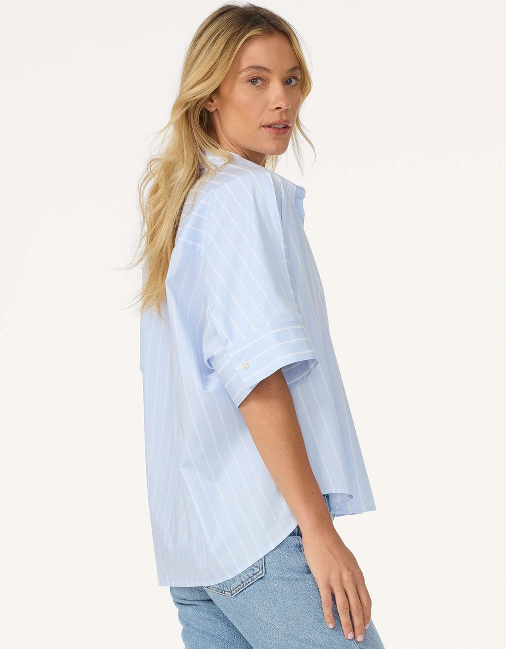 citizens of humanity claire origami shirt Advanced Moisture Management Minimalist fashion