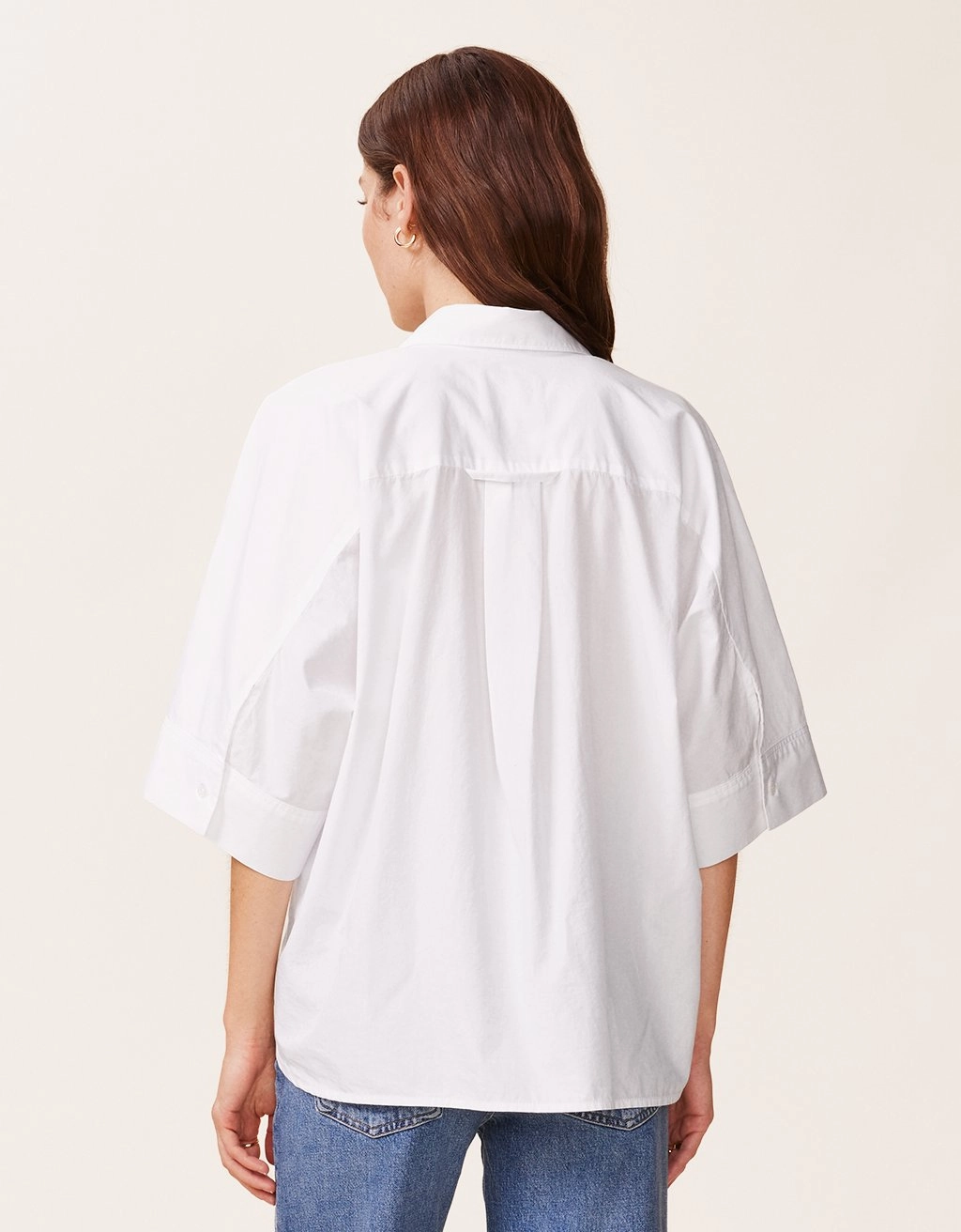 Plus Size Fit Stylish Appearance citizens of humanity claire origami shirt