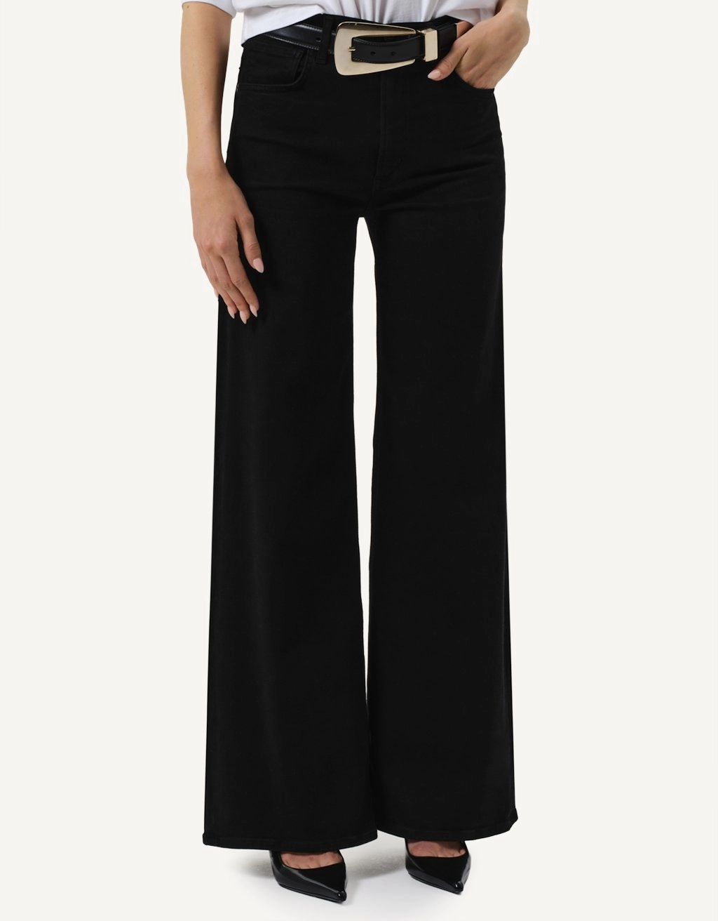 Citizens of Humanity Lyra Long Wide Leg Jean Traveler Gear Stretch Creative Look