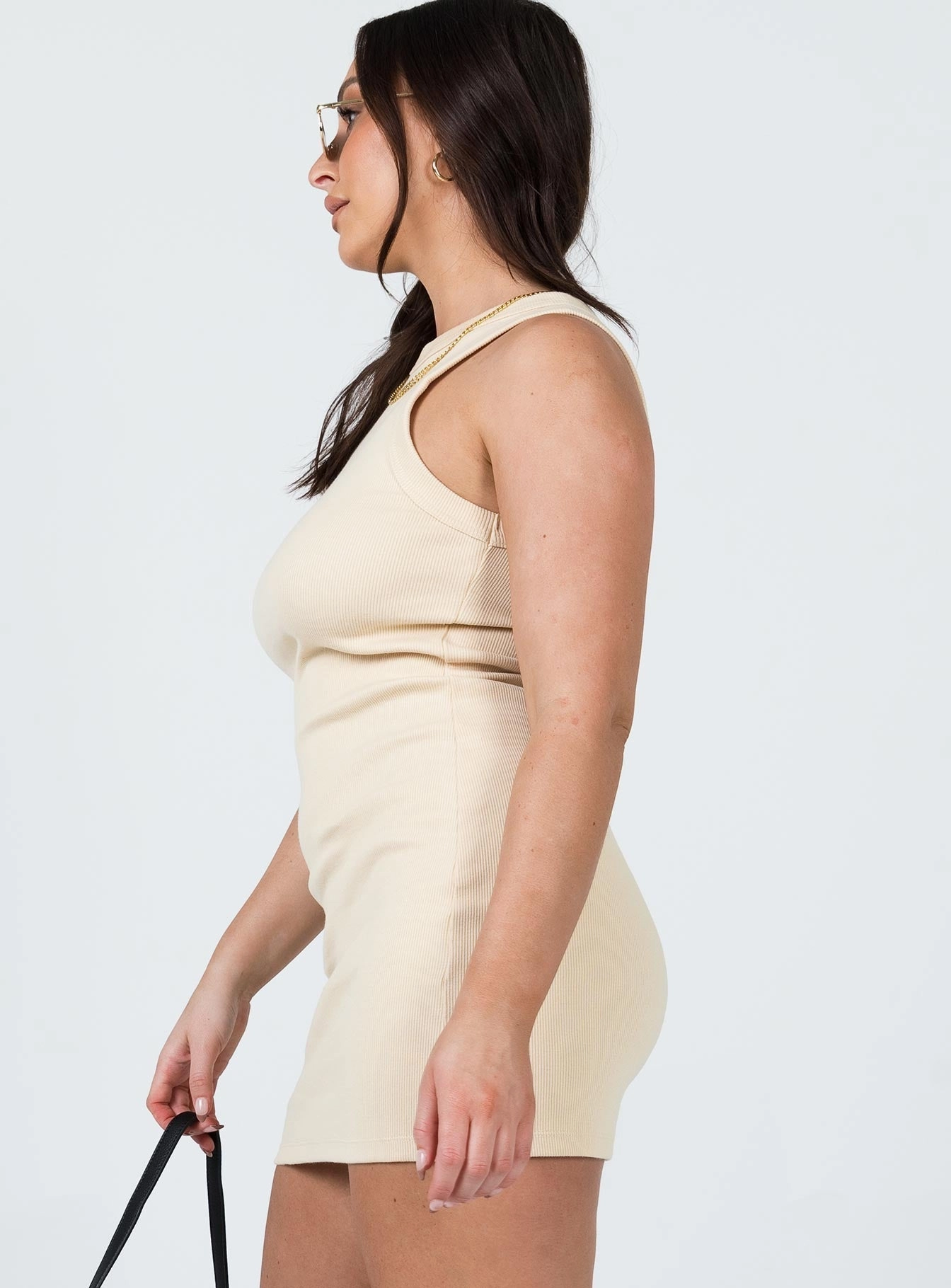 Life Soft Classic Tank Dress Cream