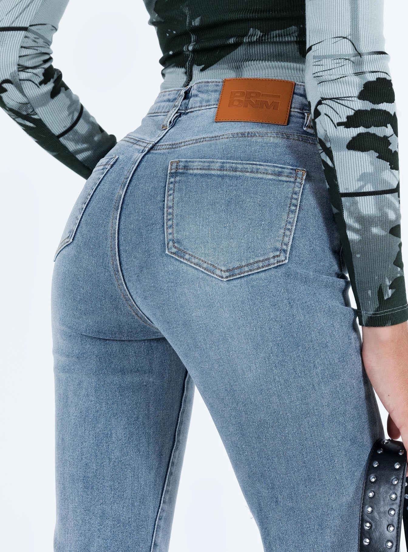Keels Flare Denim Jeans Simple Detail Holiday Vibes High Quality
