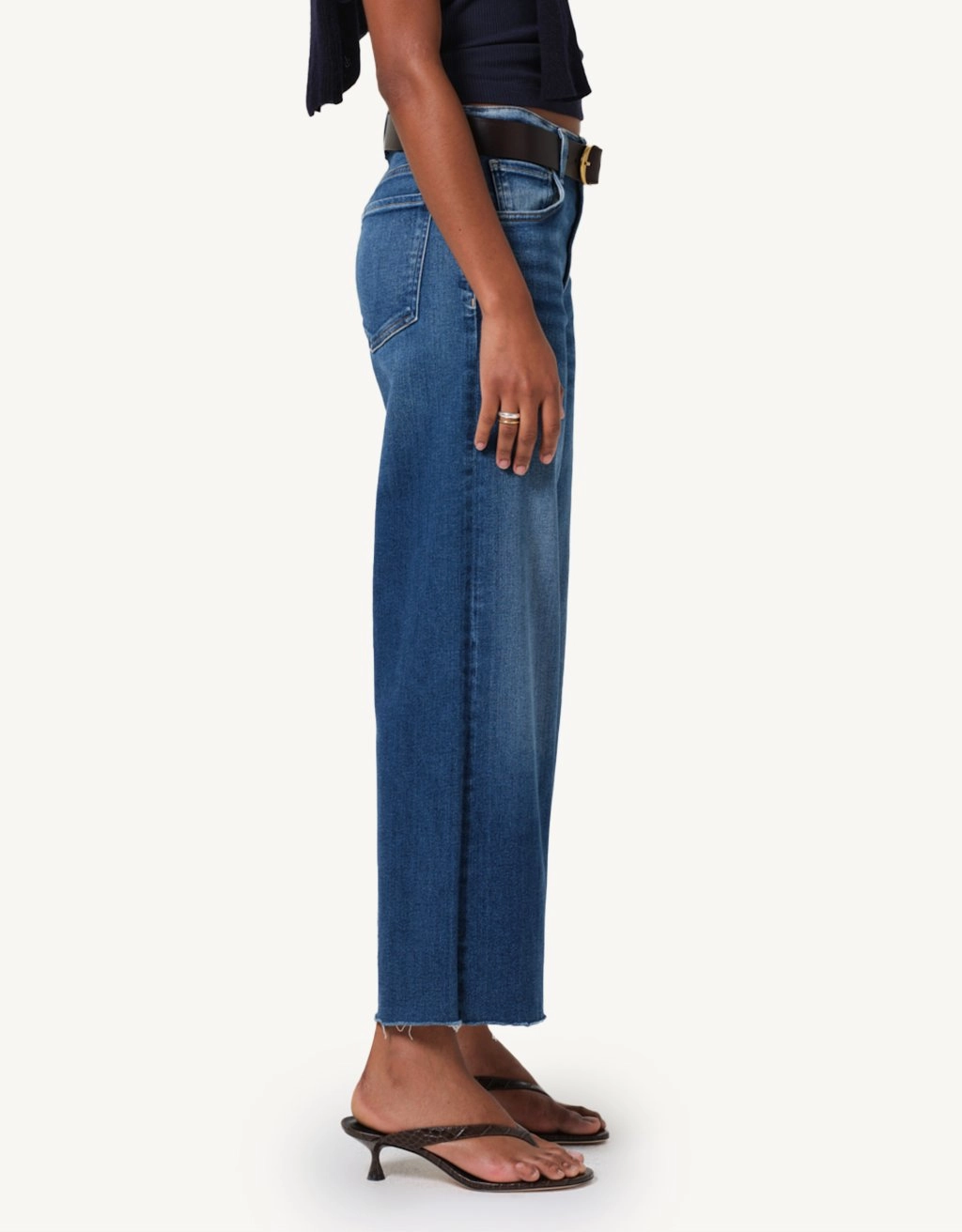 Citizens of Humanity Lyra Wide Leg Crop Jean Go To Look