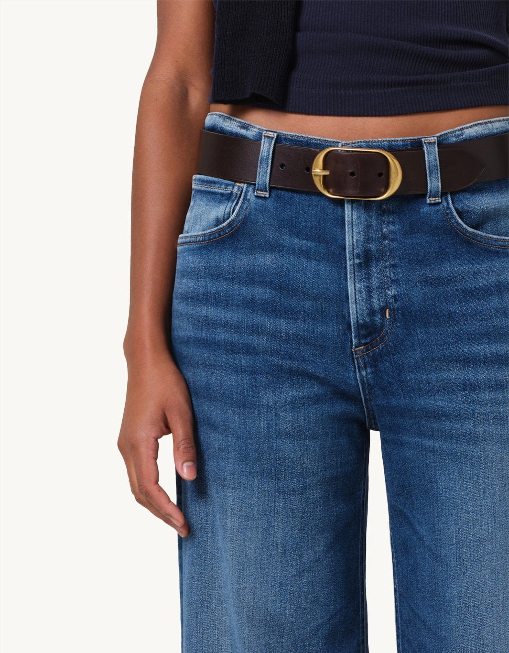 Basic Layers Citizens of Humanity Lyra Wide Leg Crop Jean