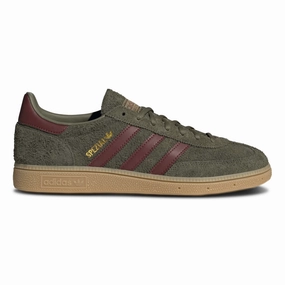 Adidas Men's Handball Spezial Focus Olive/Fox Brown/Gum Smooth Design