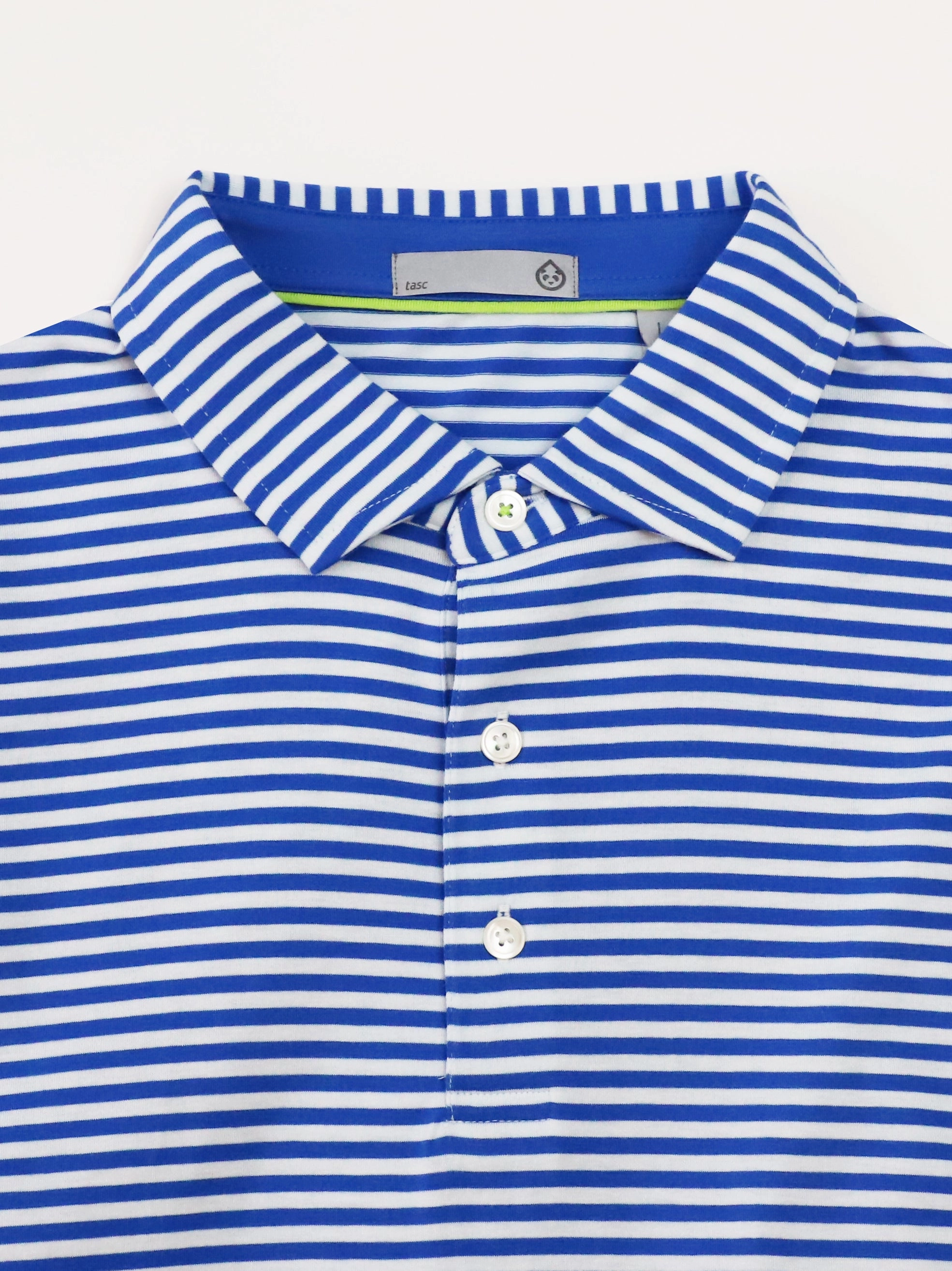 Ventilated Side Gussets Smart Casual Cloud Polo Air Stripe