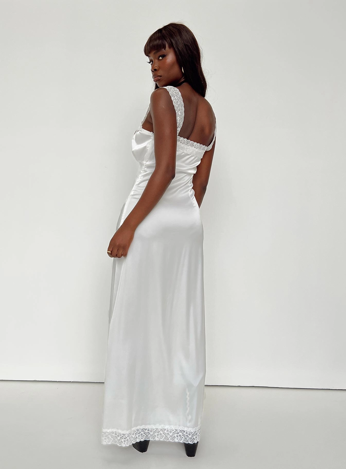 Ballerina Vintage Maxi Dress Porcelain Layer Ready