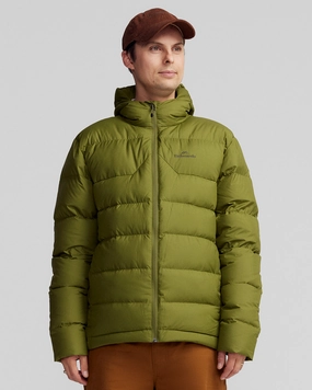 Advanced Insulation Men's Epiq Hooded Down Jacket - Dark Fern
