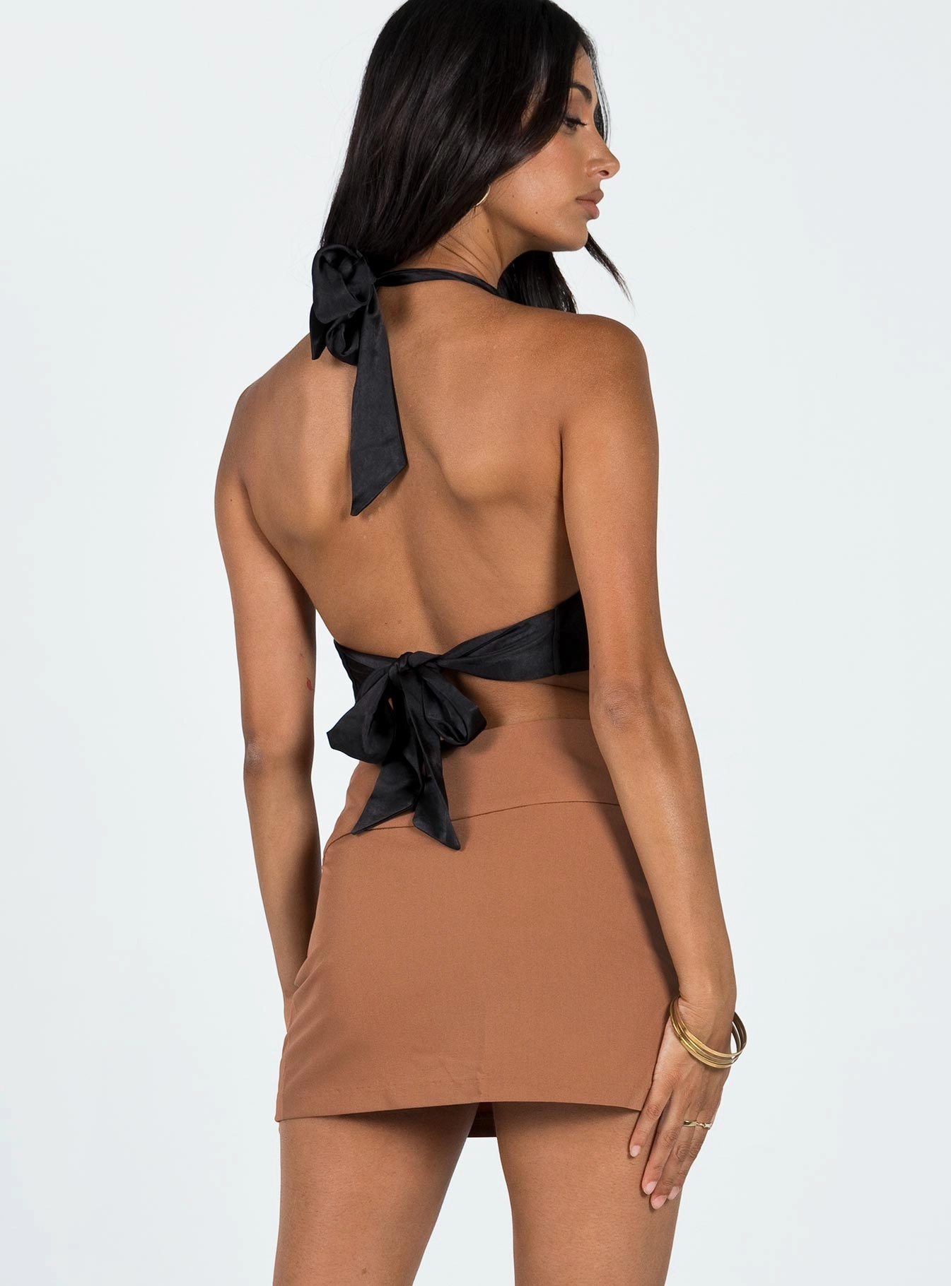 Minnie Micro Skirt Rust Mood Dressing