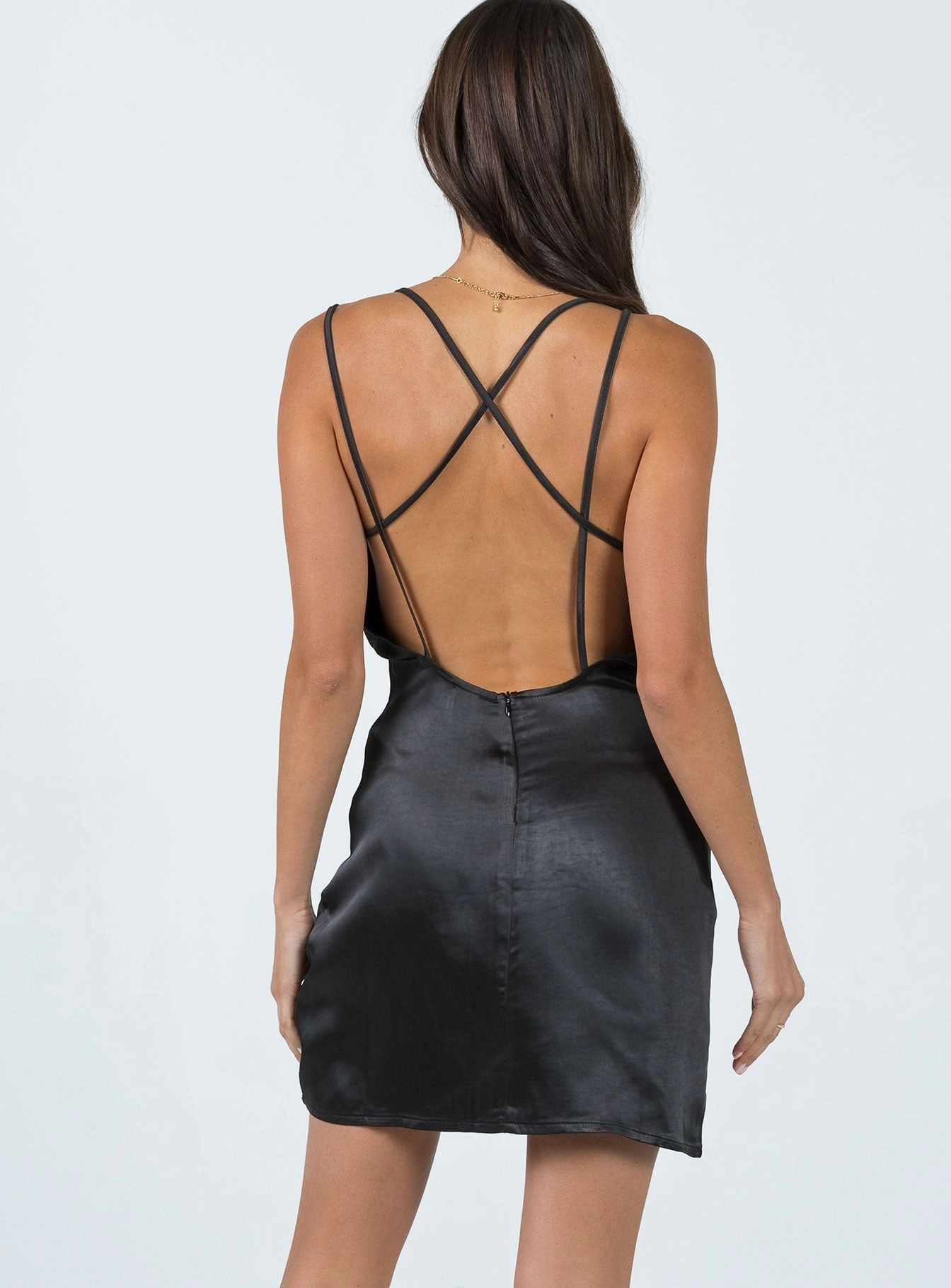 Colton Mini Dress Black Olive Fresh All-Occasion Look