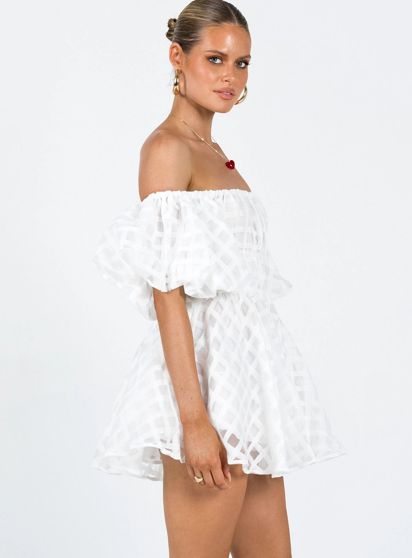 Cozy Base Pascali Mini Dress White