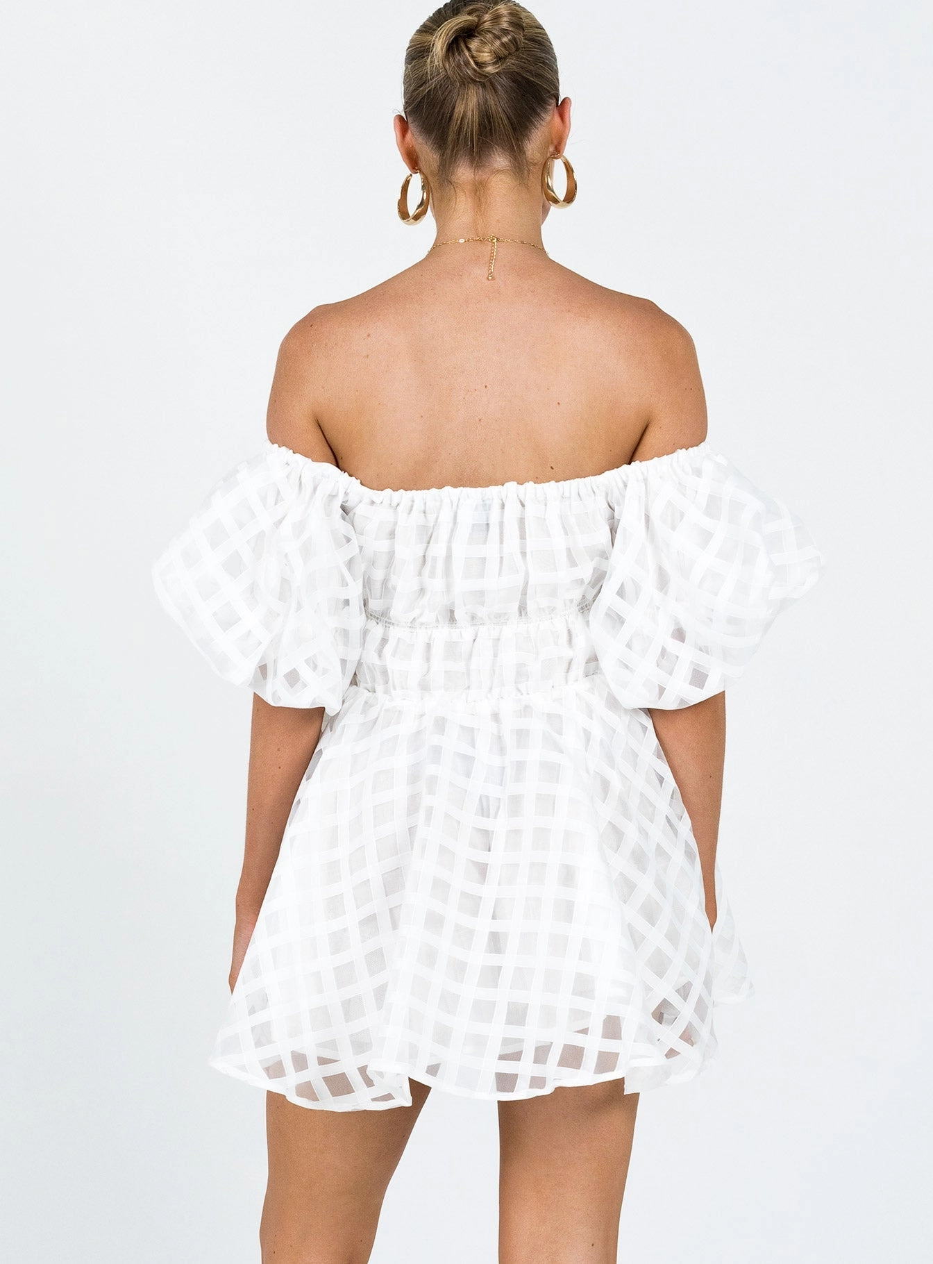 Pascali Mini Dress White All-Occasion Look Smart Edge