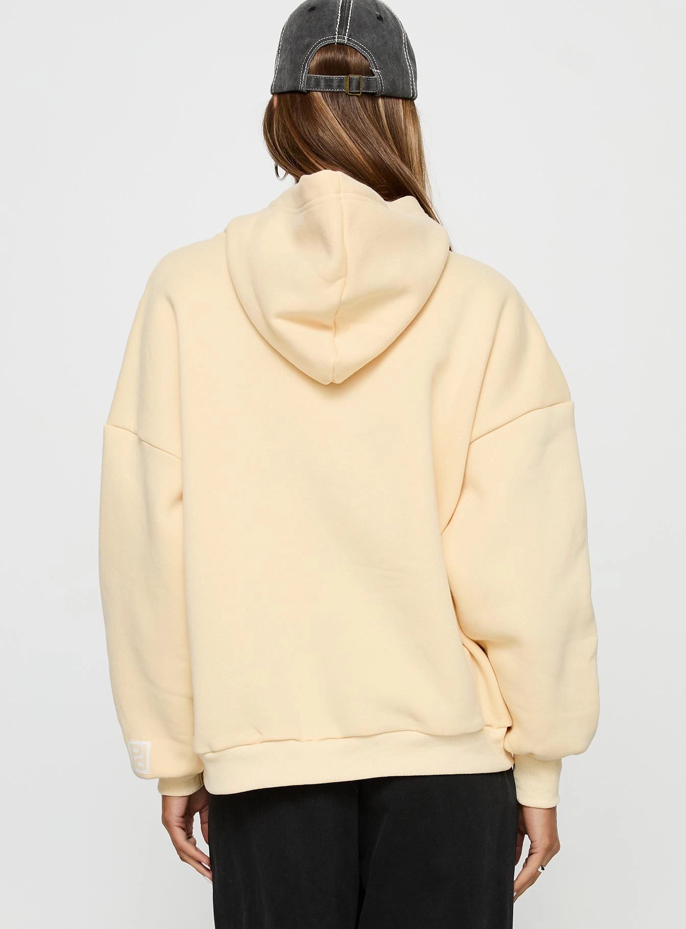 Princess Polly Hooded Sweatshirt Yellow All Season Gamer Aesthetic